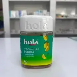 Hola vitamind3 5000IU 60gummies