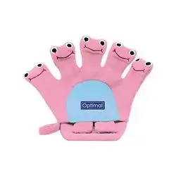 Newborn Hand Loofah Baby Bath Sponge - Pink