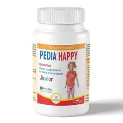 PEDIA HAPPY Gummies Junior (Dietary supplement based on Amino acids and Vitamins) 60 gummies