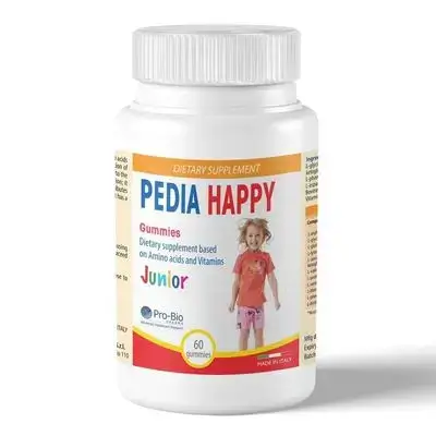 PEDIA HAPPY Gummies Junior (Dietary supplement based on Amino acids and Vitamins) 60 gummies