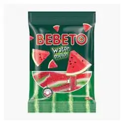 Bebeto watermelon flavored jelly 35 gm Turkish