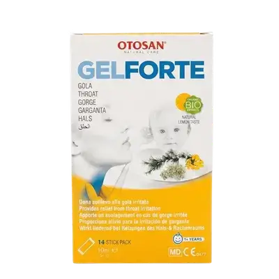 Throat Gel Forte 14 Stick Pack 10ml _ OTOSAN