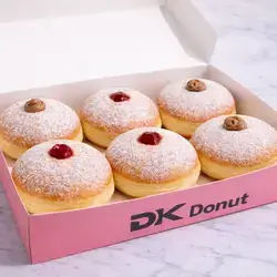 Half Dozen Large Bomboloni