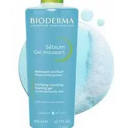 bioderma sensibio gel moussant 500ml