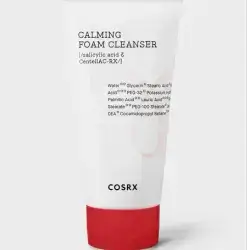 COSRX Calming Foam Cleanser غسول تهدئة البشرة لعلاج الحبوب من كوزركس
