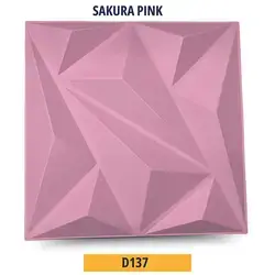 3D Wall Panels Sakura Pink D137