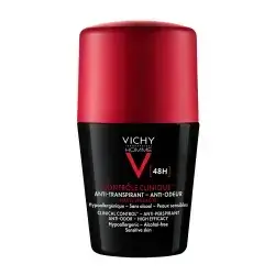 Vichy Homme Clinical Control 96HR Protection Anti-Perspirant Roll-on Deodorant 50mL//فيشي مزيل العرق الزائد بقوة مضاعفة لمدة 96 ساعة