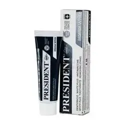 PRESIDENT INTENSE WHITE ,WHITE PLUS TOOTHPASTE REMOVING STAINS 30ML