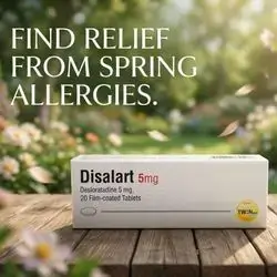 Disalart 5mg (Desloratadine) – 20 Film-coated Tablets