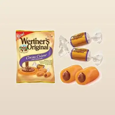 Werther's Original Cocoa Crème Soft Caramels - Half Kilo