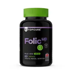 TOPCURE Folic up 400µg - 30 tablets