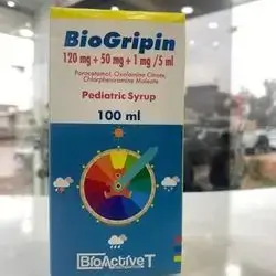 BioGripin Paracetamol, Oxolamine Citrate, Chlorpheniramine Malate