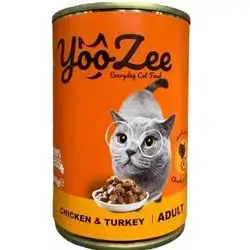YooZee Chicken & Turkey For Adult Cat 400g