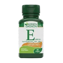 Vitamin E 400 IU 30 Softgels _ ADRIEN GAGNON