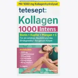 Kollagen Collagen 1000 Intense 30 pcs, 41 g - tetesept