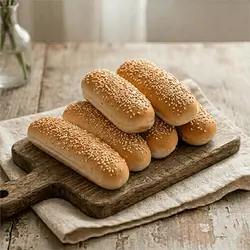 Sandwiches with Sesame (6 pcs)