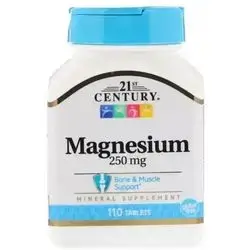 21ST CENTURY MAGNESIUM 250MG 110 TABLETS