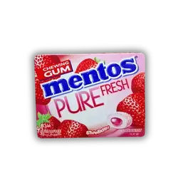 Mentos Strawberry Love Gum 1.43g