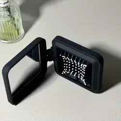 Ebelin dm mini-klappburste mit spiegel