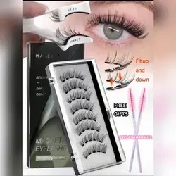 MAGEFY 4 Pairs Magnetic False Eyelashes Set,