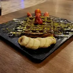 Pistachio Waffle