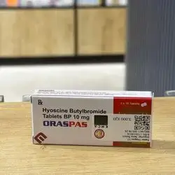 oraspas hyoscine butylbromide 10mg