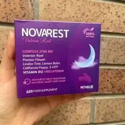 Novarest valerian root complex 2740mg 60 capsul