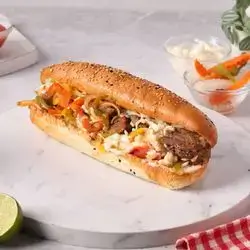 Beef Fajita Sandwich