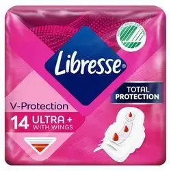 LIBRESSE V-PROTECTION 14 ULTRA+ WINGS