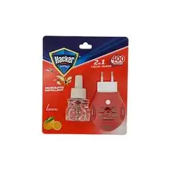 Hacker Electric Mosquito Repellent Liquid Lemon 480 Hours