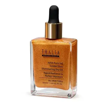 Thalia Natural Beauty Golden Glow Shimmering Dry Oil 50 ml