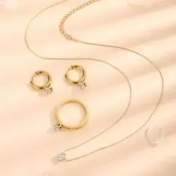 Delicate Rhinestone Decorated