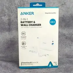 Anker Battery & Wall Charger 2In1