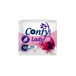 Confy Maxi Pad 10Pcs