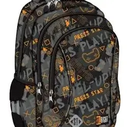 St.Right Backpack 3 Compartments, Waterproof, Orange Pad, 39x27x17cm