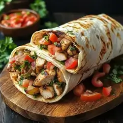 Chicken Tantuni In Bread