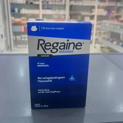 regaine manner schaum minoxidil foam 3*60g