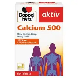 Calcium 500 60 tablets doppelherz aktiv 