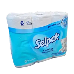 Cleanse Selpak Toilet Comfort 6 Rolls
