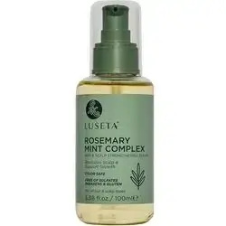 لوسيتا سيروم تقوية الشعر وفروة الرأس أكليل الجبل والنعناع - 100 مل//Luseta Rosemary Oil for Hair Growth - Strengthening and Moisturizing Formula for Thinning, Damaged Hair and Split Ends - Color Safe
