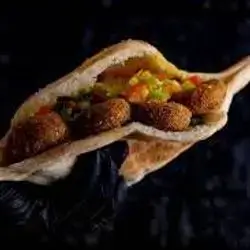 Iraqi Mixed Falafel Sandwich