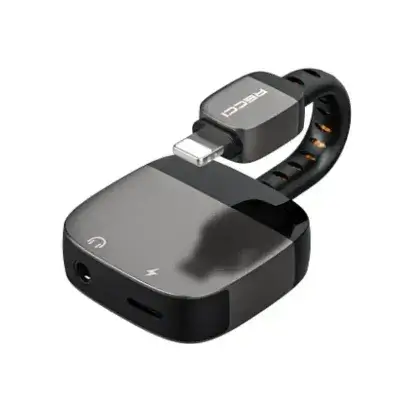 Recci 2-in-1 Lightning Audio & Charging Converter