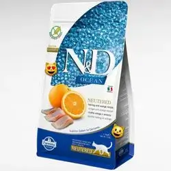 N&D Sterilized Herring & Orange 1.5kg