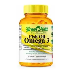 Fish Oil Omega-3 1000 mg Softgel Green Field
