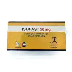 Isofast 50mg Diclofenac powder 30 sachets ISRA Pharma