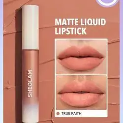 SHEGLAM Matte Allure Liquid Lipstick-True Faith Long Lasting High Pigment Lipstick Nourishing Sunflower Oil Reduce Lip Fine Lines Lip Care Lip Makeup Black Friday Party Liquid Lipstick