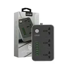 Sc3604 3 Port + 6 Usb Universal Power Socket