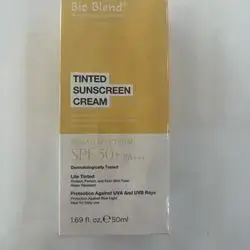 Bio Blend  tinted sunscreen cream