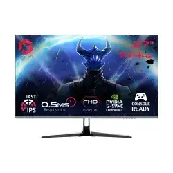 GAMEON GOES27FHD144IPS Essential Series 27" FHD, 144Hz, MPRT 0.5ms, HDMI 2.1, Fast IPS Gaming Monitor (Supports PS5) - Black