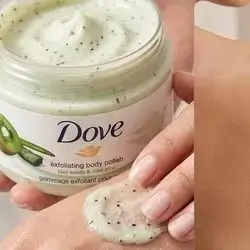 Dove Exfoliating Body Polish - Kiwi Seeds & Cool Aloe